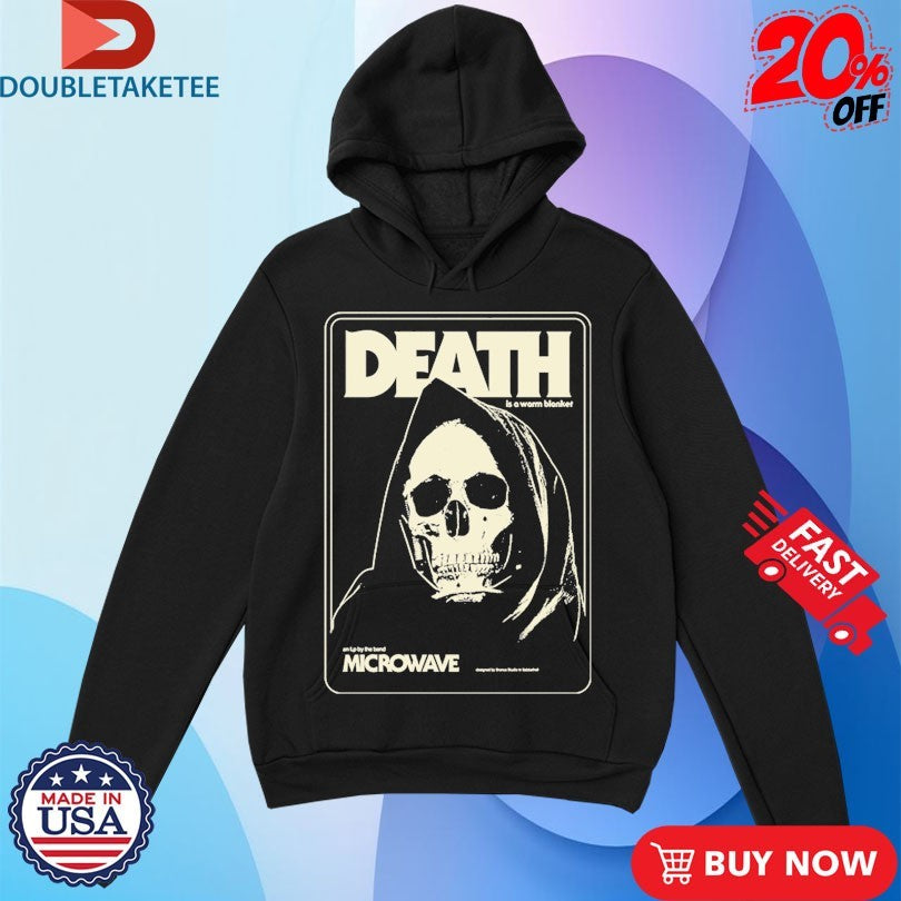 Official Microwave Is A Warm Blanket Death Skull Shirts