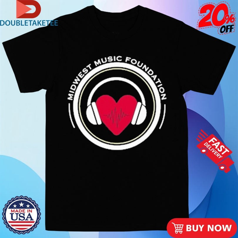 Official Midwest Music Foundation Heart Shirts