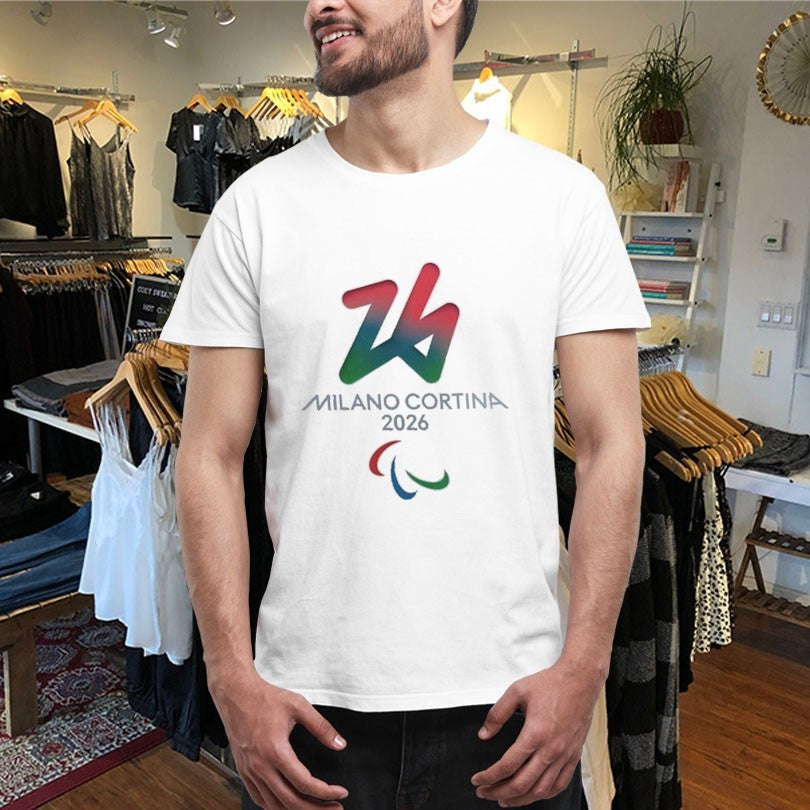 Official Milano Cortina 2026 Paralympics Logo Shirts