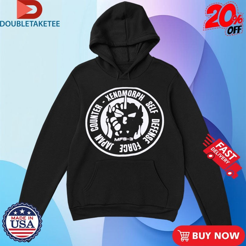 Official Misfits Counter Xenomorph Self Defense Force Japan MFS-3 JXSDF Shirts