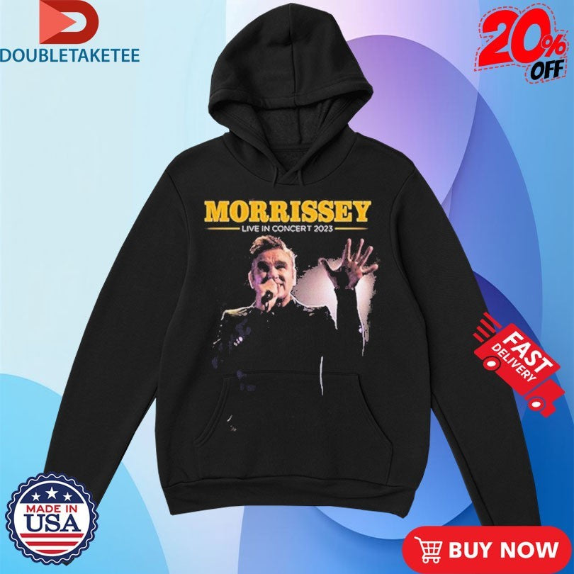 Official Morrissey Live In Concert 2023 Tour Shirts