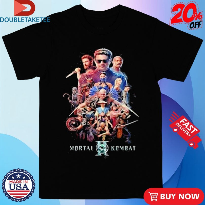 Official Mortal Kombat II Photo T-Shirtss