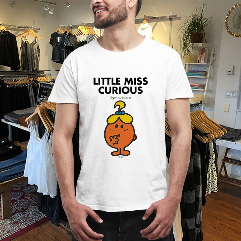 Official Mr. Men Little Miss Little Miss Curious Shirts
