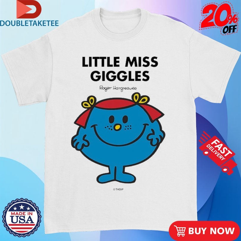 Official Mr. Men Little Miss Little Miss Giggles Shirts