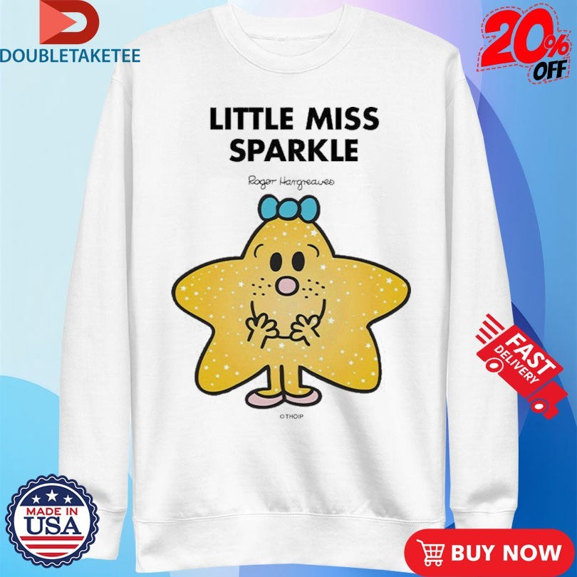Official Mr. Men Little Miss Little Miss Sparkle Shirts