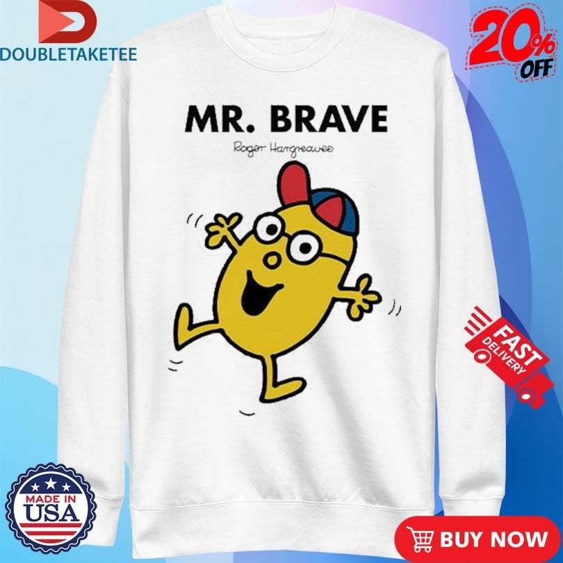 Official Mr. Men Little Miss Mr. Brave Shirts