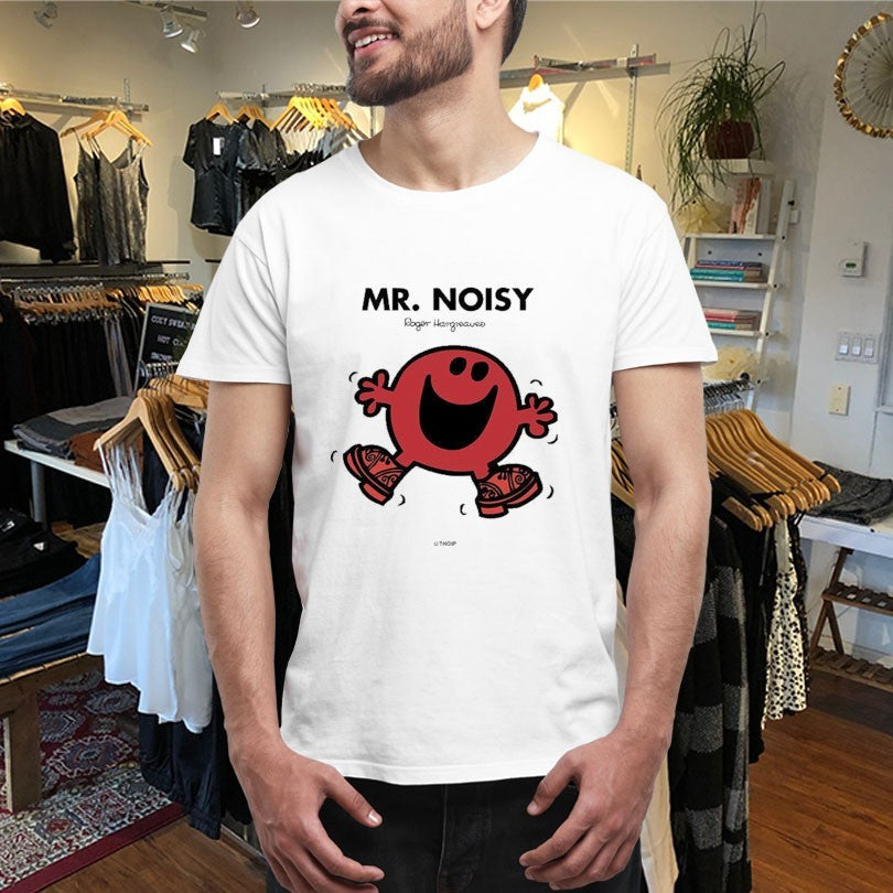 Official Mr. Men Little Miss Mr. Noisy Shirts