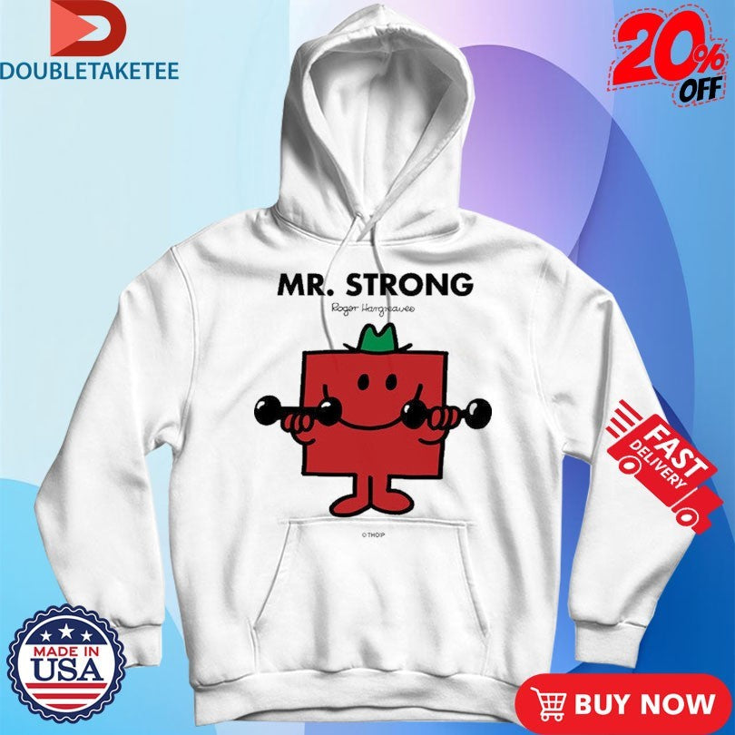 Official Mr. Men Little Miss Mr. Strong Shirts