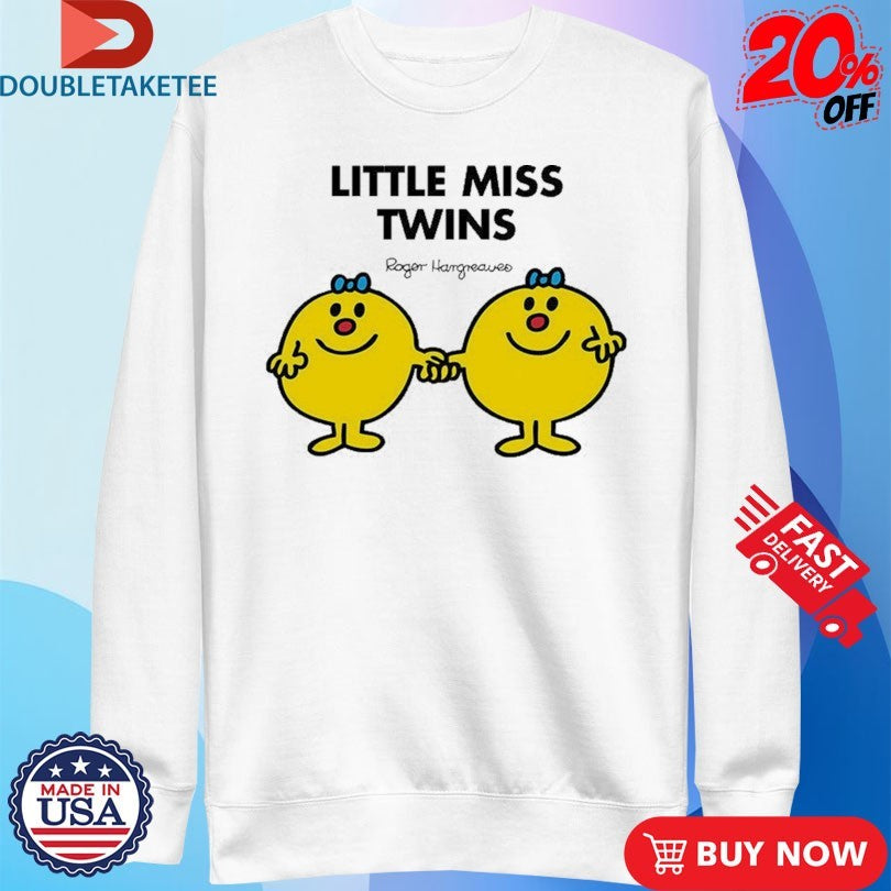 Official Mr. Men Little Miss Twins Shirts