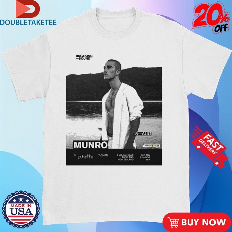 Official Munrõ X Breaking Sound Shirts
