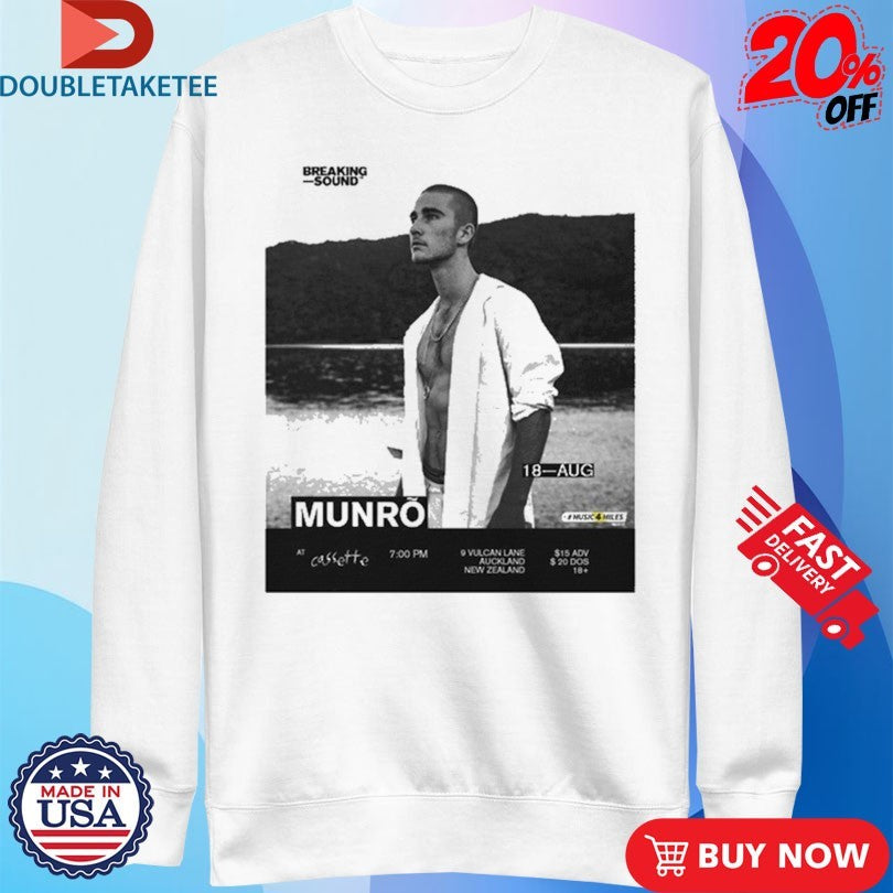 Official Munrõ X Breaking Sound Shirts