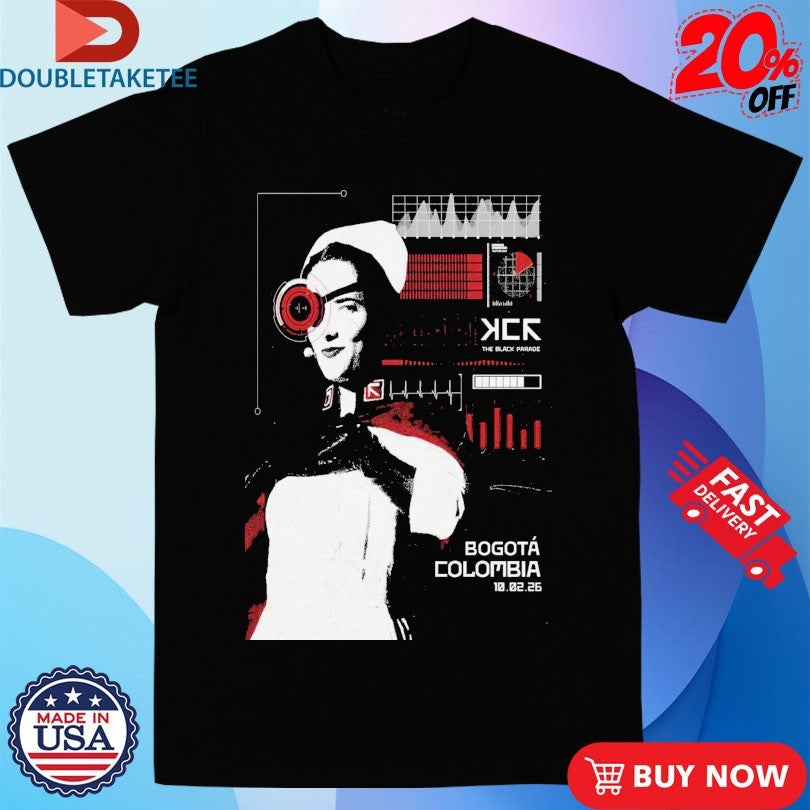 Official My Chemical Romance Bogota Colombia Feb 10 2026 Shirts