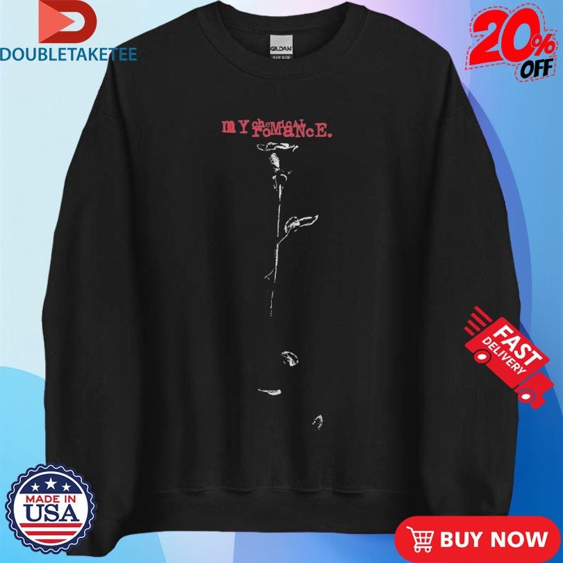 Official My Chemical Romance Dying Rose Shirts