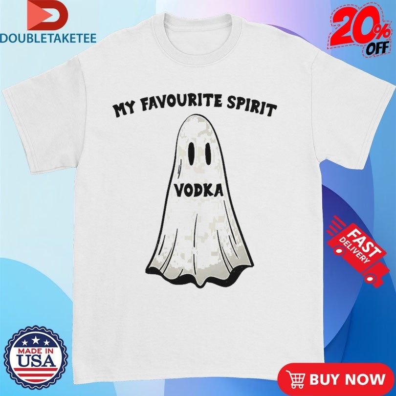 Official My Favourite Spirit Vodka Ghost Shirts