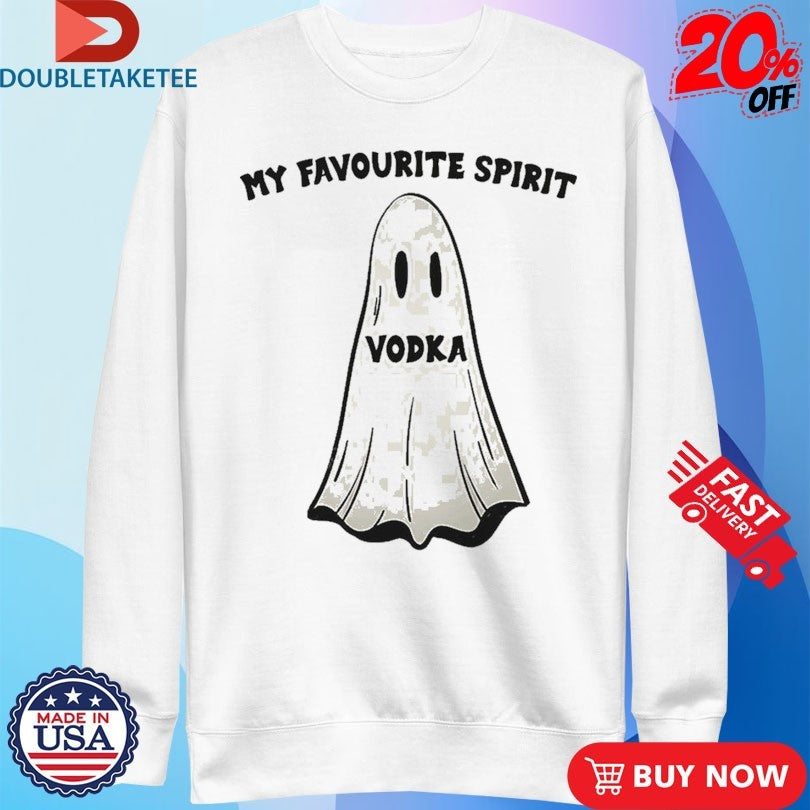 Official My Favourite Spirit Vodka Ghost Shirts