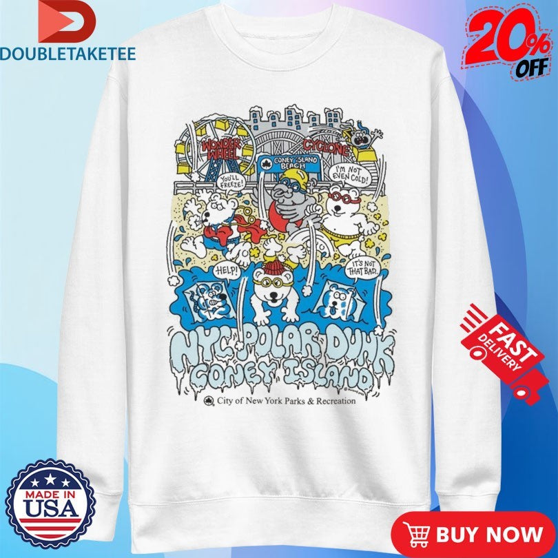 Official NYC Coney Island Polar Dunk Shirts