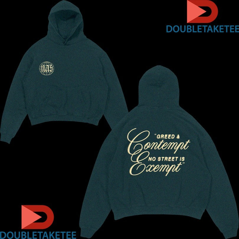 Official Nas Greed And Contempt No Street Is Exempt Shirts