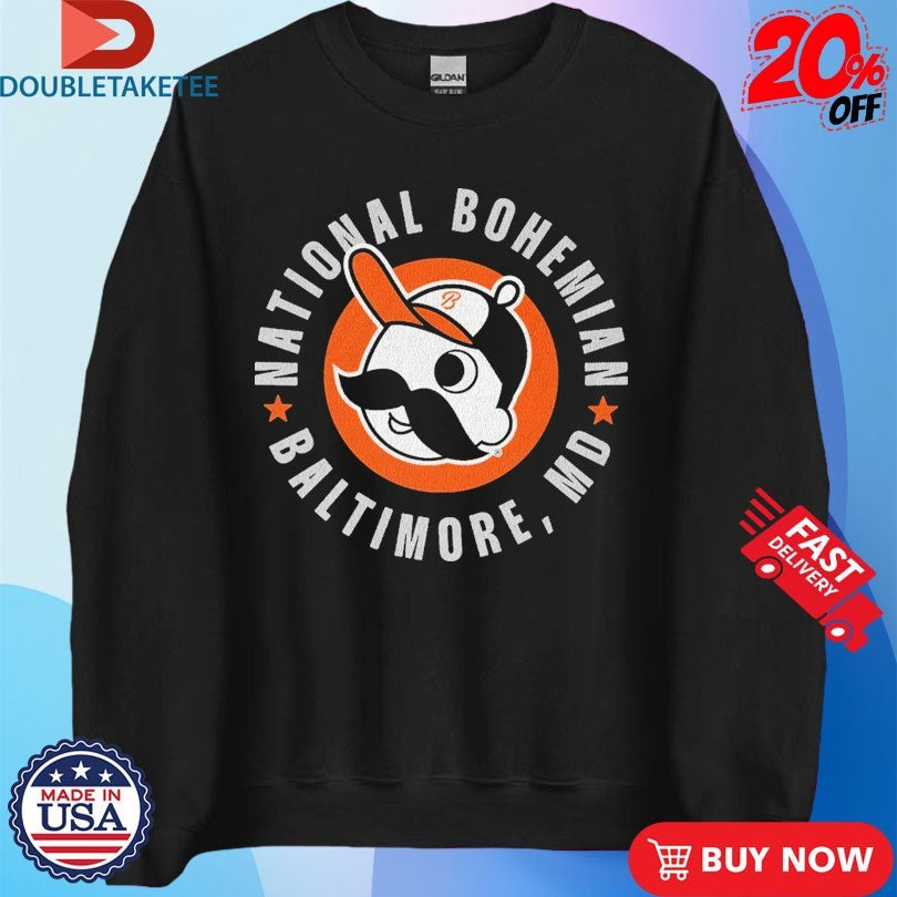 Official National Bohemian Baltimore MD Logo Shirts