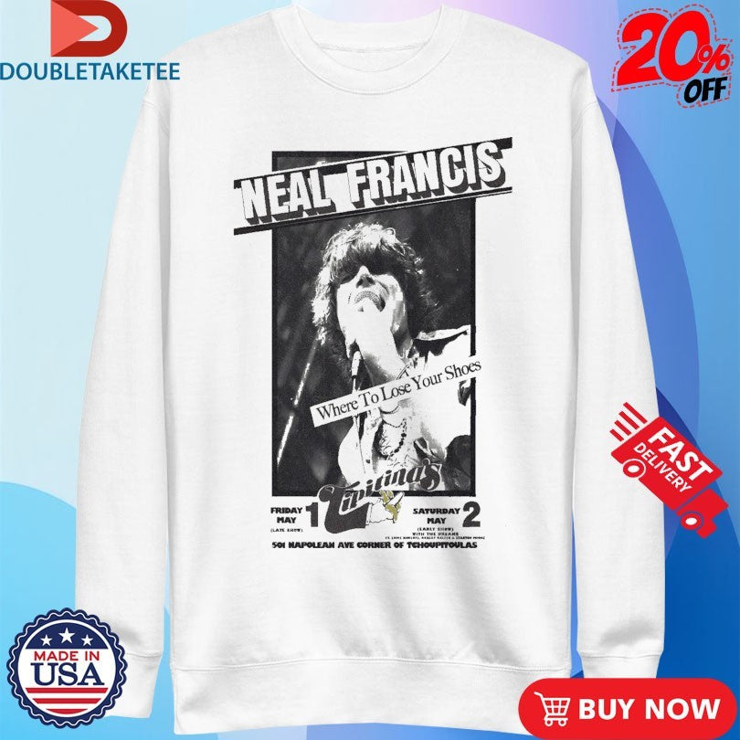 Official Neal Francis May 1-2 2026 Tipitina’s In New Orleans LA Shirts