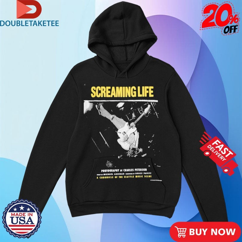 Official Neighborhood X Charles Peterson Screaming Life Shirts