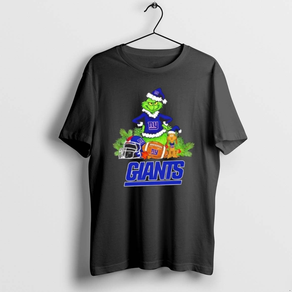 Official New York Giants Football X Grinch And Max Dog Merry Christmas T-Shirts, Hoodie, Sweatshirt | DripVista.com