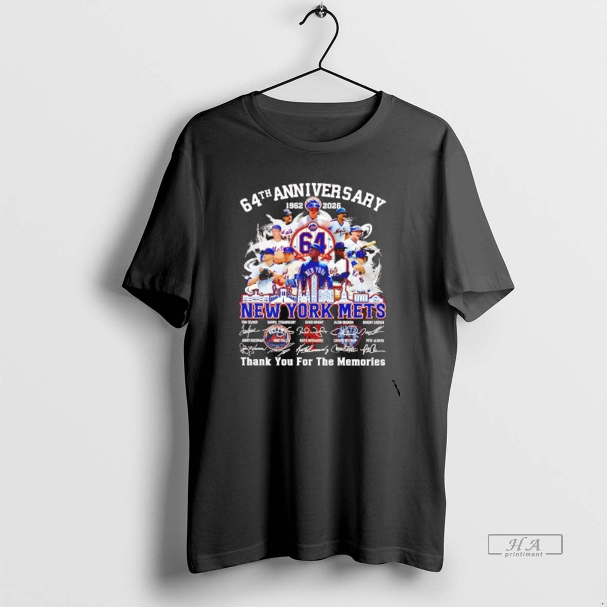 Official New York Mets 64th Anniversary 1962 2026 Team Players T-Shirts, Hoodie, Sweatshirt | DripVista.com