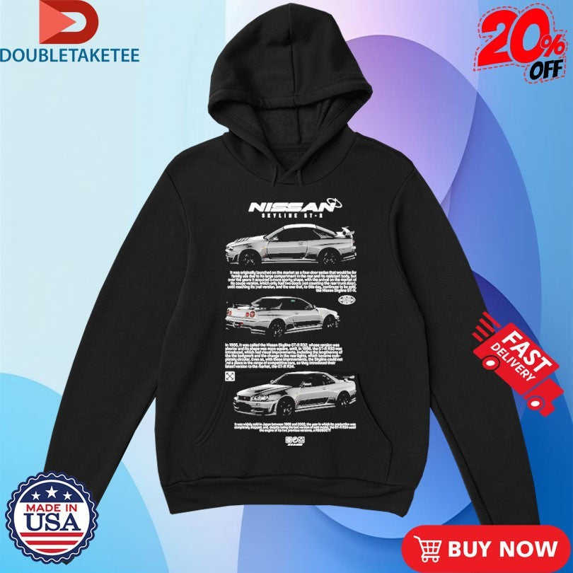 Official Nissan Skyline GT-R R32 Shirts