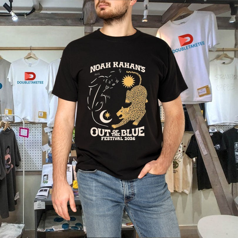 Official Noah Kahan 2026 Out Of The Blue Festival Shirts