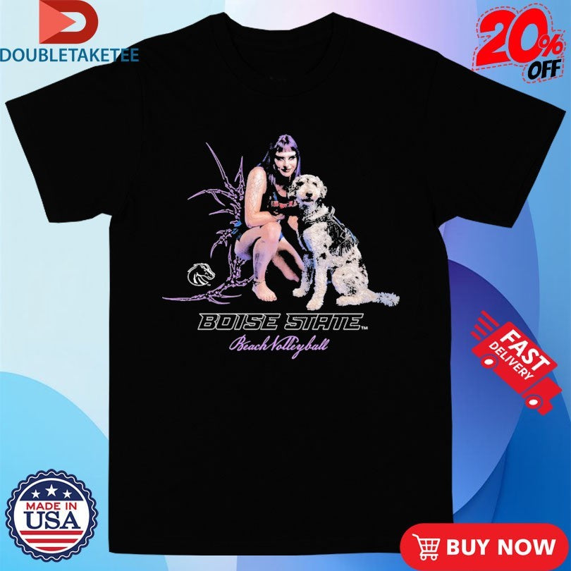 Official Nora Hayd And Dog Boise State Beach Volleyball Shirts