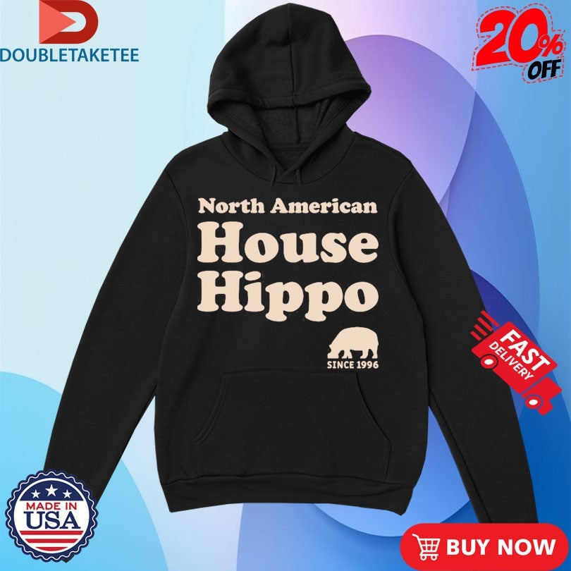 Official North American House Hippo Est 1996 Shirts