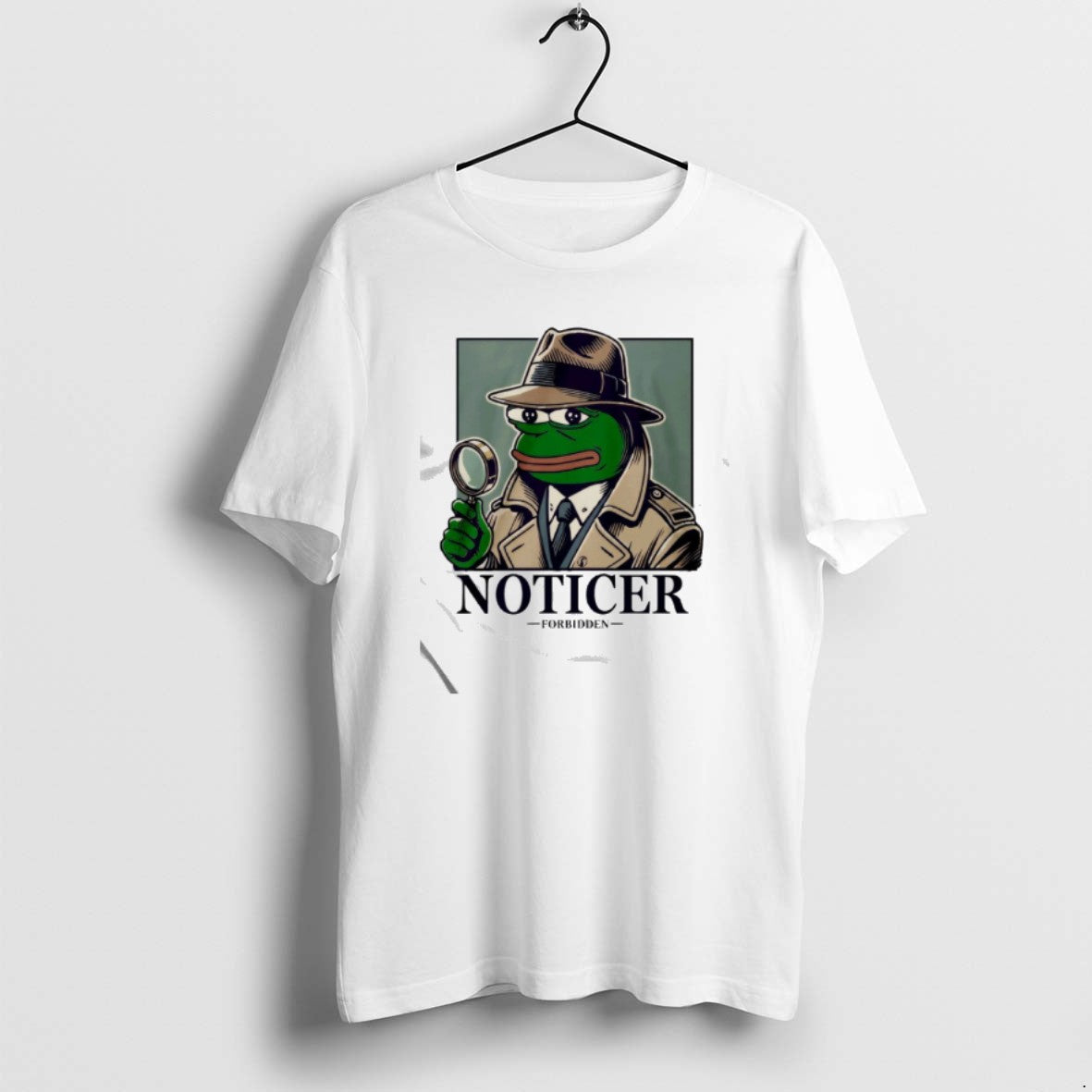 Official Noticer Pepe Forbidden Frog T-Shirts, Hoodie, Sweatshirt | DripVista.com