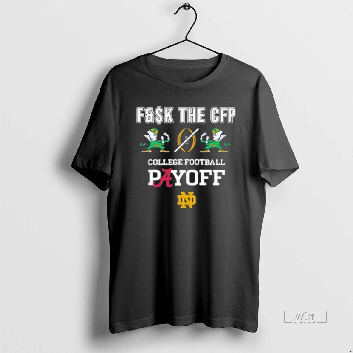Official Notre Dame Fighting Irish Fuck The College Football Playoff 2025 T-Shirts, Hoodie, Sweatshirt | DripVista.com