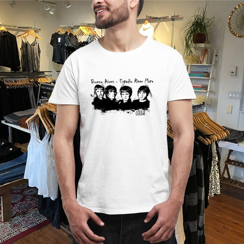 Official Oasis Buenos Aires Estadio River Plate 2025 Concert T-Shirts