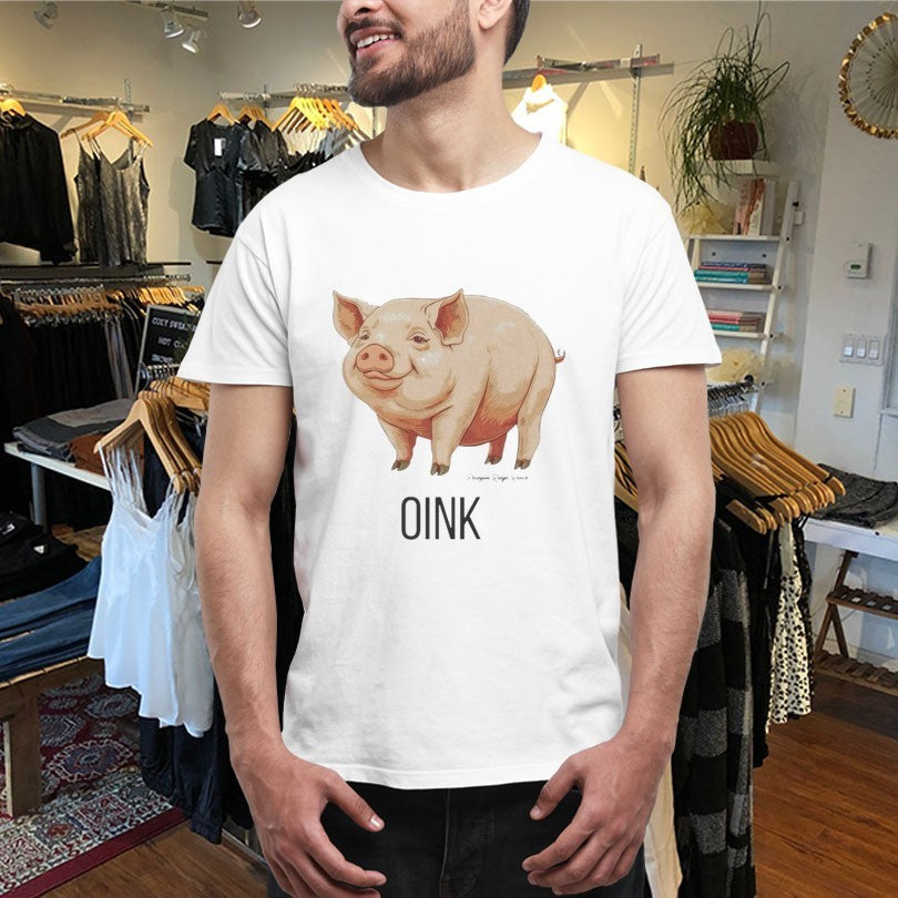 Official Oink Pink Pig Paragon Ridge Ranch Shirts