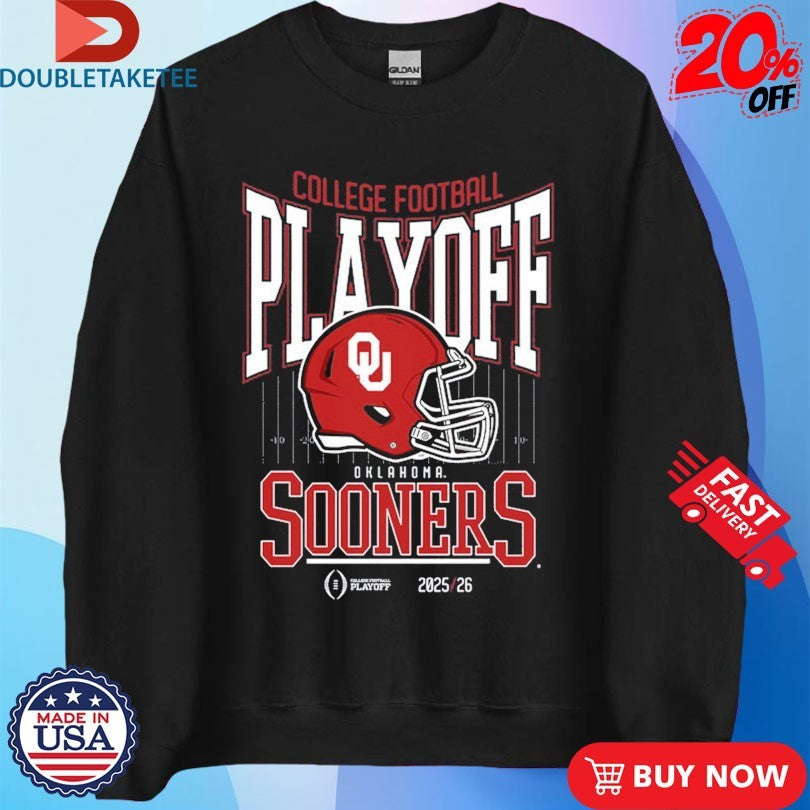 Official Oklahoma Sooners 2025-26 College Football Playoff Shirts