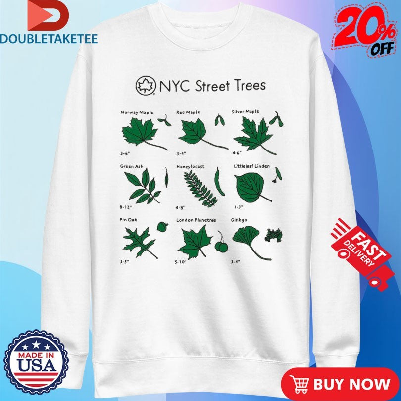 Official Only NY NYC Parks Street Trees Shirts