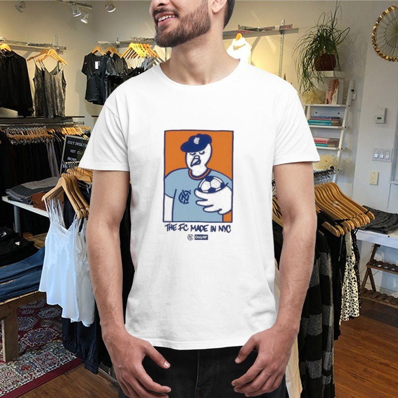 Official Only NY x NYCFC Pigeon Mascot Shirts