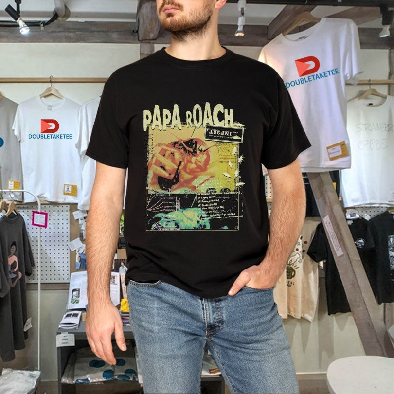 Official Papa Roach Inf25t Scraps Shirts