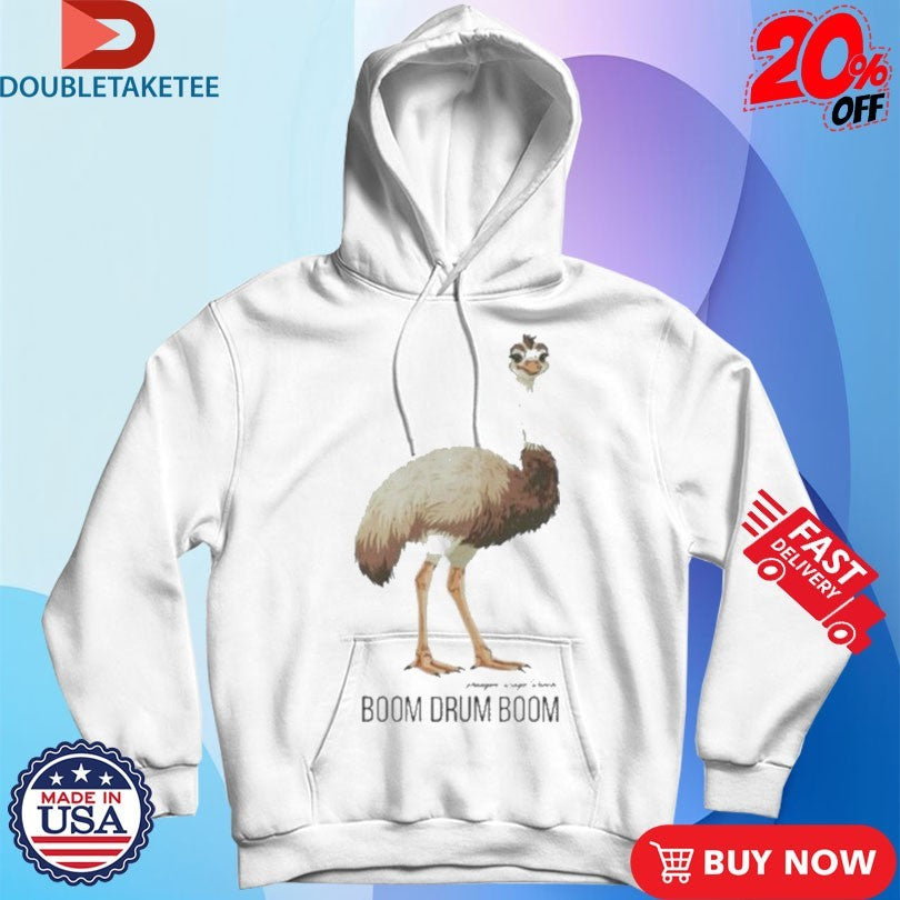 Official Paragon Ridge Ranch Boom Drum Boom Emu Shirts