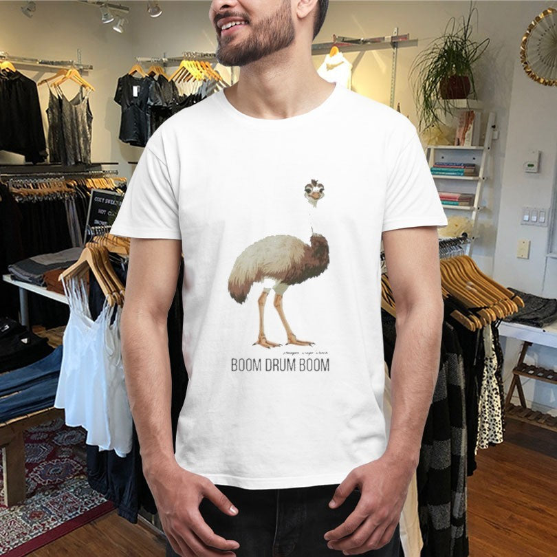 Official Paragon Ridge Ranch Boom Drum Boom Emu Shirts