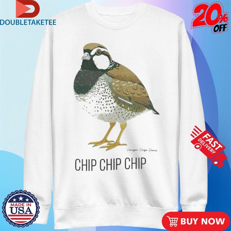 Official Paragon Ridge Ranch Chip Chip Chip Quail Shirts