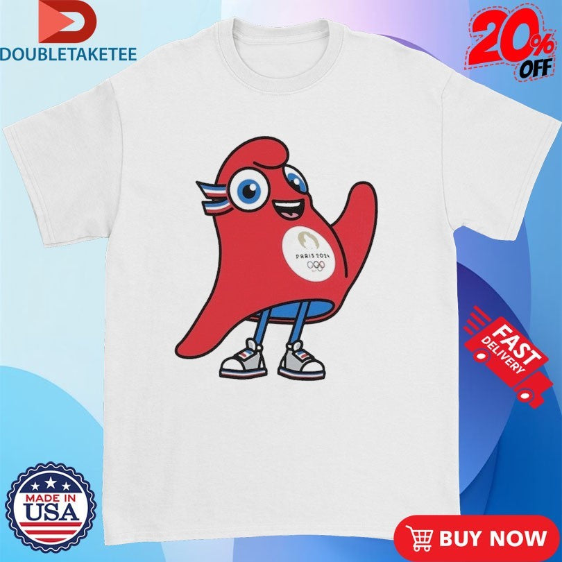 Official Paris 2024 Olympics Mascot Shirts