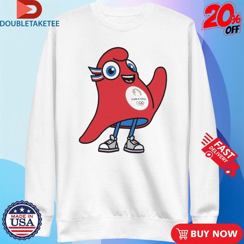 Official Paris 2024 Olympics Mascot Shirts