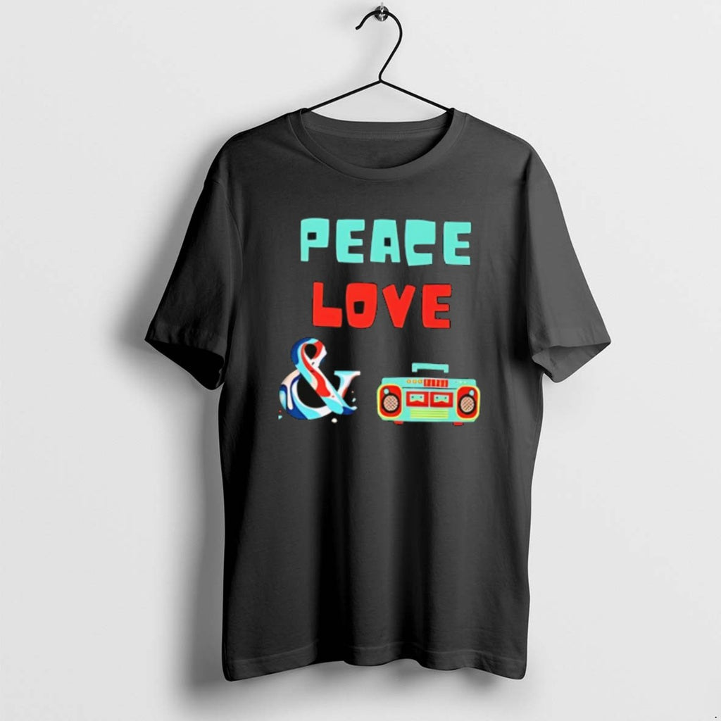 Official Peace Love And Taperecorders T-Shirts, Hoodie, Sweatshirt | DripVista.com