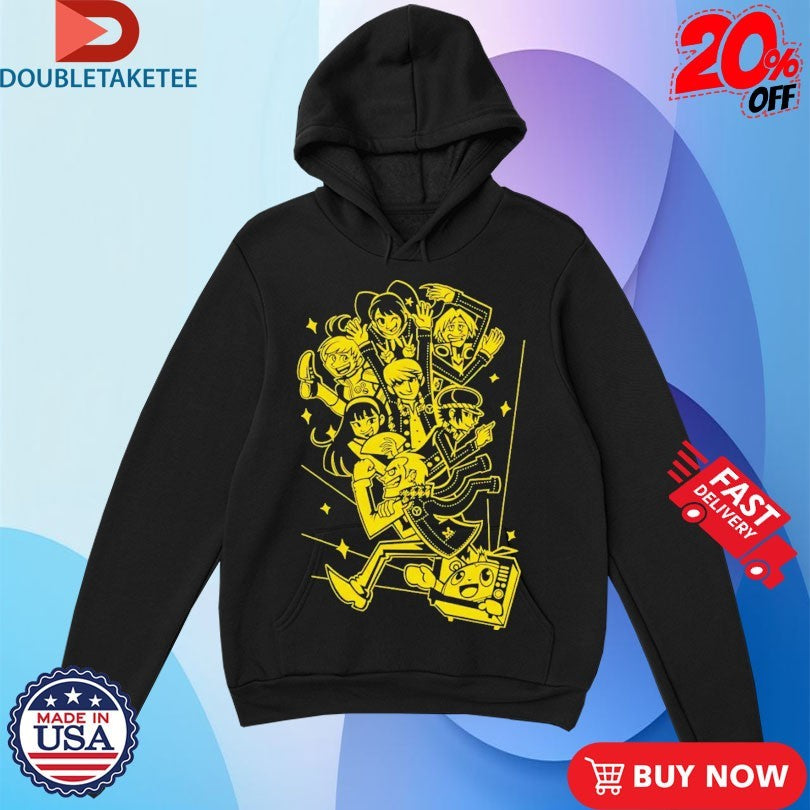 Official Persona 4 Investigation Team Shirts