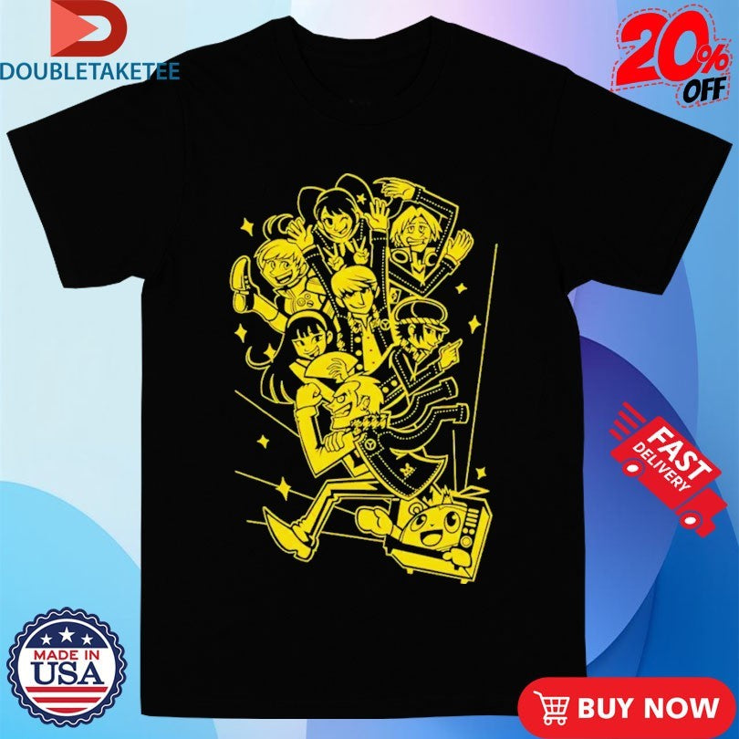 Official Persona 4 Investigation Team Shirts