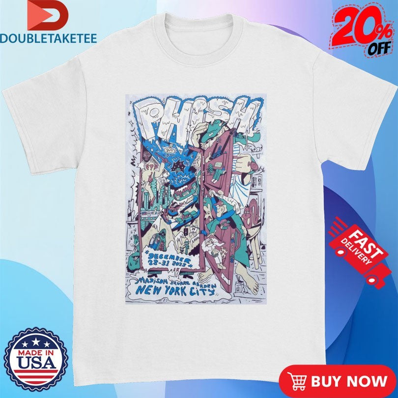 Official Phish NYE 12 28-12 31 2025 MSG New York Shirts