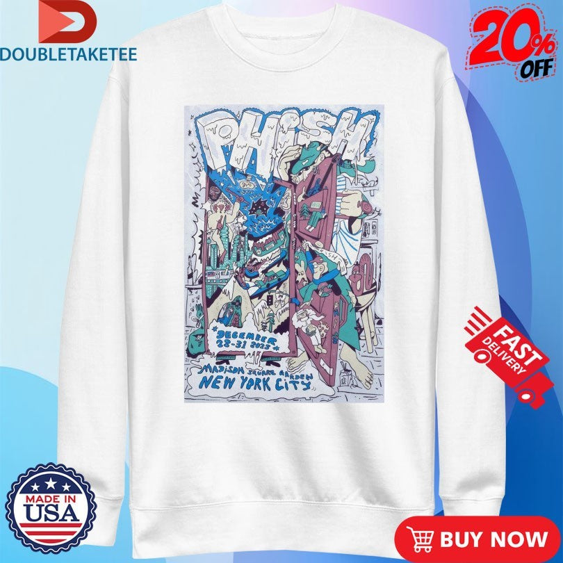Official Phish NYE 12 28-12 31 2025 MSG New York Shirts