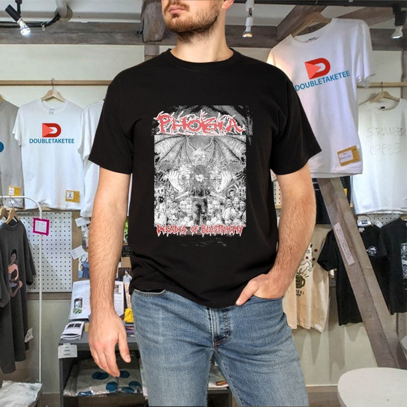 Official Phobia Decades Of Blastphemy Shirts