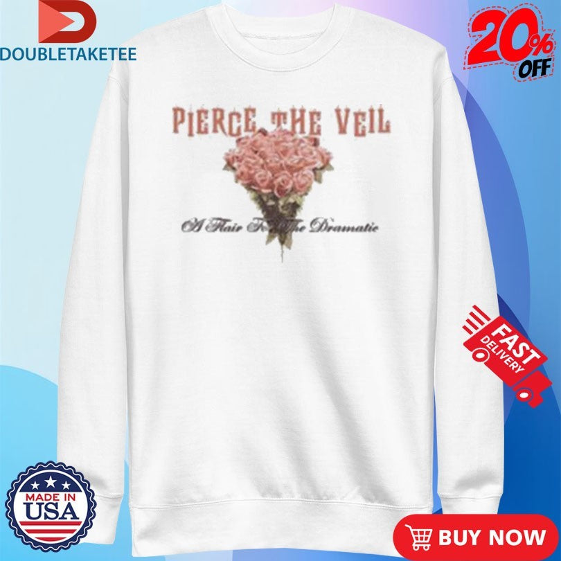 Official Pierce The Veil A Flair For The Dramatic Rose Shirts